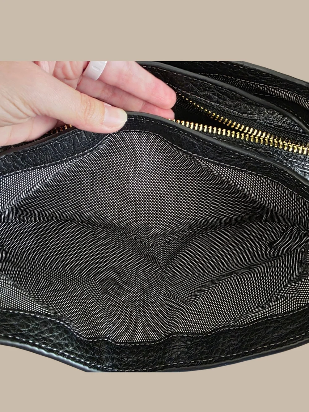 COACH Drifter Shoulder Bag 31 Brass Black NEW